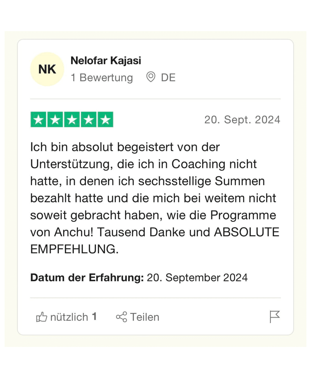 Nelofar Feedback Facebook